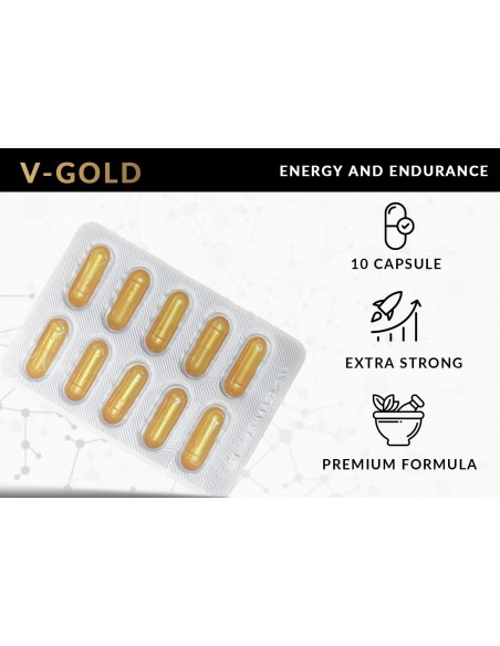 Viazene Gold – Performance and Stamina Booster | 10 Capsules