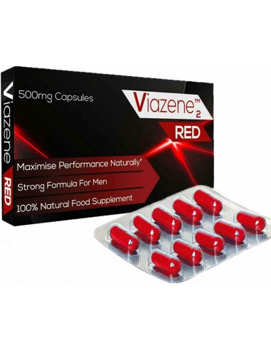 Viazene Red - Male Stamina & Endurance Supplement | 10 Capsule